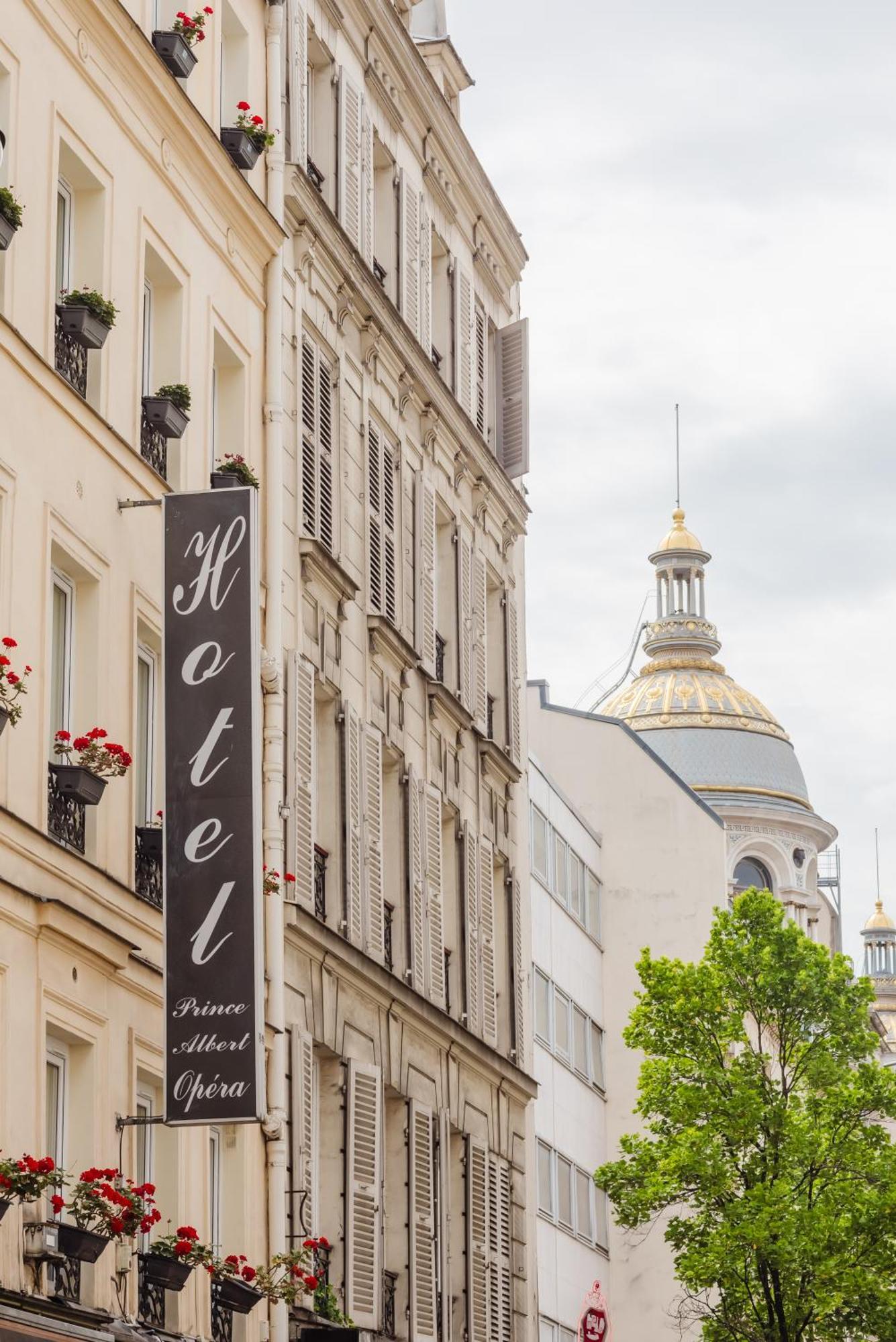 Hotel Prince Albert Opéra Paris Exterior foto