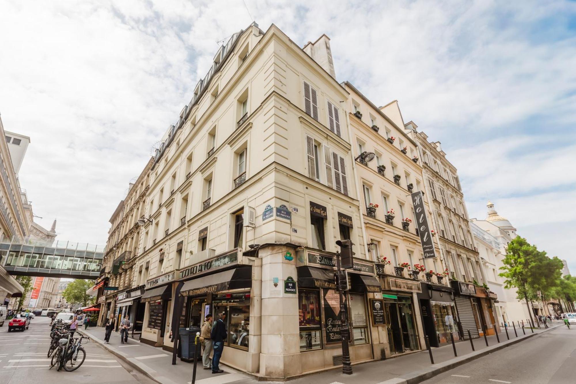 Hotel Prince Albert Opéra Paris Exterior foto